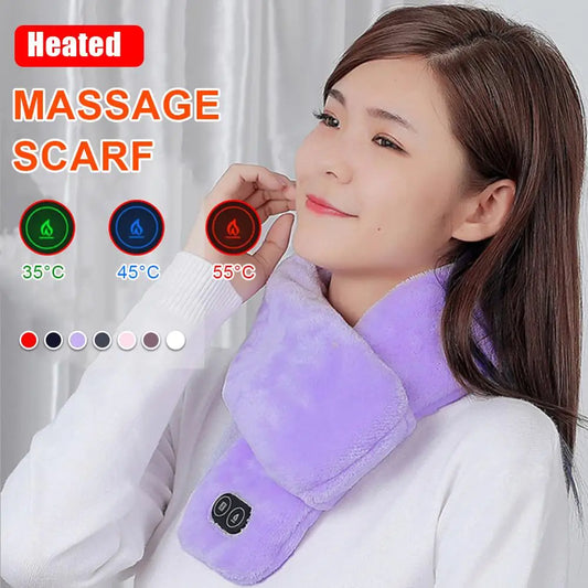 Winter Scarf Heated Scarf USB Women Heating Scarf