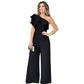 Elegant High Waist Sleeveless Jumpsuit