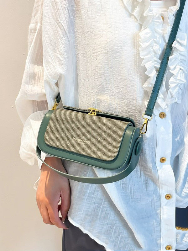 Fashionable Trendy Elegant Small Square Bag Shoulder Crossbody Bag