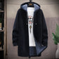 Men's Mid-Length Knit Jacket