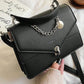 Chain PU Leather Detachable Shoulder Strap Handbag