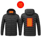 USB Electric Heating Winter Jacket for Men and Women