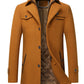 Men's Woolen Thickened Coat for Winter