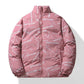 Men's double-sided thick down cotton-padded jackets