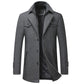 Men's Woolen Thickened Coat for Winter