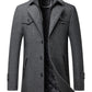 Men's Woolen Thickened Coat for Winter