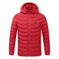 USB Electric Heating Winter Jacket for Men and Women
