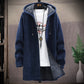 Men's Mid-Length Knit Jacket