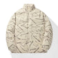 Men's double-sided thick down cotton-padded jackets
