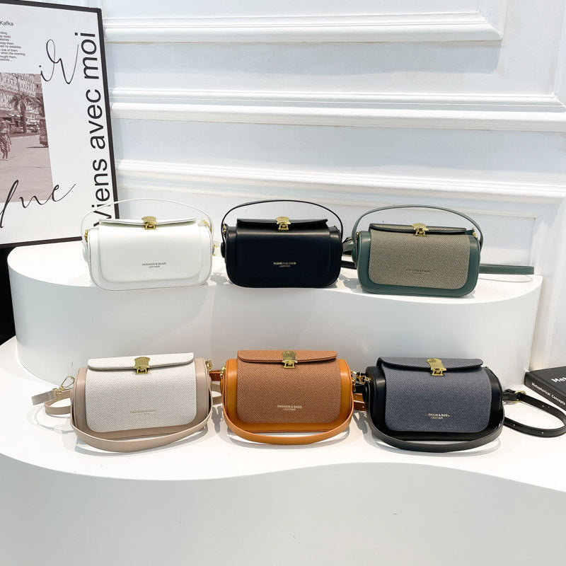 Fashionable Trendy Elegant Small Square Bag Shoulder Crossbody Bag