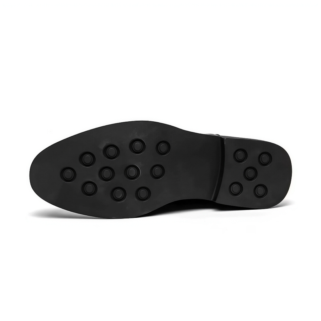 British & Korean Style Men’s Trendy High-Top Leather Chelsea Ankle Boots