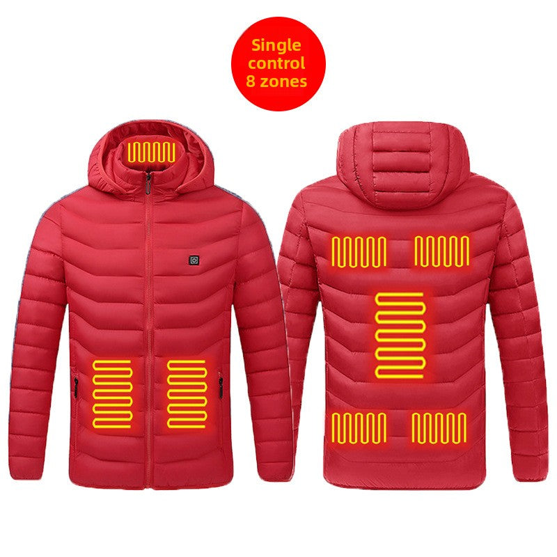 USB Electric Heating Winter Jacket for Men and Women