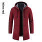 Men's Mid-Length Knit Jacket
