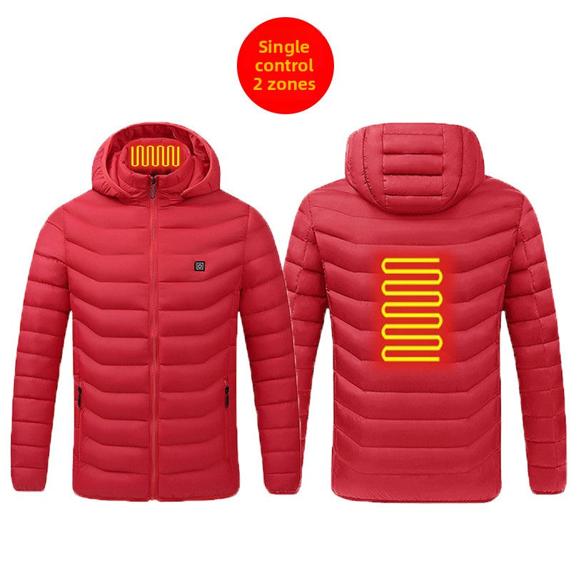 USB Electric Heating Winter Jacket for Men and Women