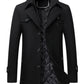 Men's Woolen Thickened Coat for Winter