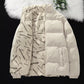 Men's double-sided thick down cotton-padded jackets