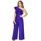 Elegant High Waist Sleeveless Jumpsuit