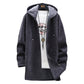 Men's Mid-Length Knit Jacket