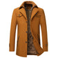 Men's Woolen Thickened Coat for Winter