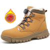 Waterproof Winter Safety Boots with Steel Toe Protection