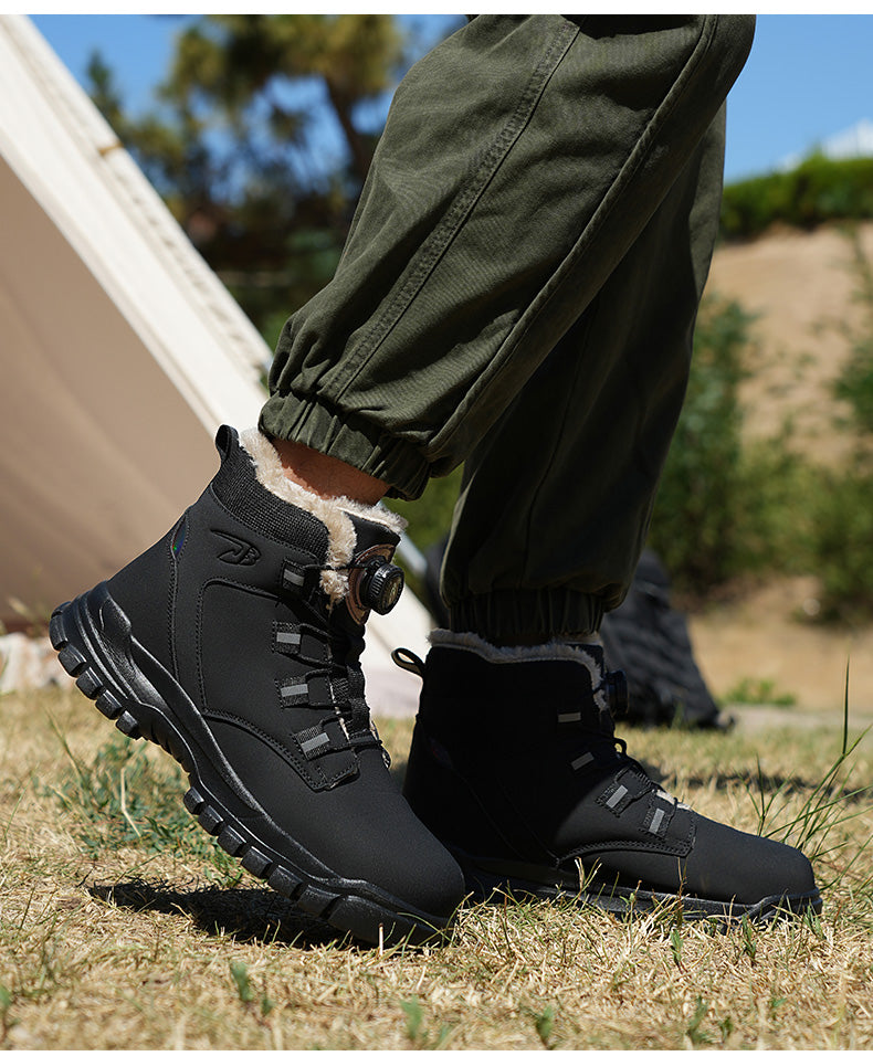 Waterproof Winter Safety Boots with Steel Toe Protection